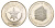 Куба 5 песо 1975 25 лет Национальному банку Кубы KM 36 серебро PROOF 413-3243