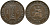 Французский Индокитай 1 цент 1888 А, монетный двор Париж KM 1 бронза 4536-225