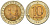 СССР 10 рублей 1991 ЛМД, ГКЧП KM 295, Федорин 15 биметалл 4132-112