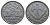 Франция 2 франка 1943 правительство Виши KM 904.1 алюминий 261-446