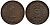 ГЕРМАНИЯ 1 ПФЕННИГ 1876 A, СТАРОГЕРБОВКА KM 1, J. 1 медь 413-5921