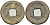 КИТАЙ 1 КЭШ 1821-1851 ИМПЕРАТОР ХСУАН ТСУНГ (1821-1851) , ТИП А, MANCHU BOO-CIOWAN (BOARD OF REVENUE) KM C1-3, Sch#1512 латунь 217-425