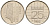 Нидерланды 25 центов 1982 Беатрикс (1980-2013) KM 204 никель    4598-132
