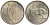 ИРЛАНДИЯ 1 ШИЛЛИНГ 1964 БЫК KM 14a медно-никель UNC 4390-335