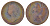 Великобритания 1/2 пенни 1895 Виктория (1837-1901) KM 789, Spink 3962 бронза 53-355