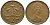 Великобритания 2 пенса 1971 Елизавета II (1952-2022) KM 916, Spink 4235 (C1) бронза 87-651