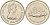 Гернси 25 пенсов 1977 25 лет правления Елизаветы II, крепость KM 31 медно-никель UNC 118-324