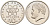 Греция 10 драхм 1988 Демокрит KM 132 медно-никель UNC 92-411