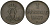 Ганновер 1 пфенниг 1847 B, Эрнст Август (1837-1851) KM 201.1, AKS 129, J. 74 медь 08-1328