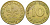 ФРГ 10 ПФЕННИГОВ 1949 J KM 103, J.378 сталь плакированная латунью 3856-223