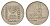 Израиль 1/2 лиры 1976 JE 5736 KM 36 медно-никель 4629-657
