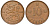 Финляндия 10 пенни 1940 республика (1918-1962) KM 24 медь 51-3331