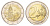 Литва 2 евро 2017 Вильнюс KM 228 биметалл UNC 106-1233