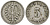 Германия 5 пфеннигов 1876 A, старогербовка KM 3, J. 3 медно-никель 51-3842