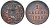 Бавария 1 геллер 1855 Максимилиан II (1848-1864) AKS 162 медь 4174-1022