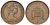 Великобритания 1 пенни 1971 Елизавета II (1952-2022) KM 915, Spink 4237 (B1) бронза 4609-465