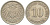 ГЕРМАНИЯ 10 ПФЕННИГОВ 1914 А KM 12, J. 13 медно-никель 210-716