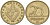 Венгрия 20 форинтов 1995 венгерский ирис KM 696 никель латунь 259-312