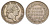 Великобритания, Сомерсет, Бристоль 3 шиллинга 1814 Георг III (1760-1820), банковский токен KM Tn5, Spink 3770 серебро 00-801-47