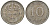 Швеция 10 эре 1935 G, Густав V (1907-1950) KM 780 серебро 4179-622