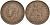 Великобритания 1 пенни 1936 Георг V (1910-1936) KM 838, Spink 4055 бронза 3333-1222