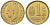 Испания 1 песета 1980 (81), Хуан Карлос I (1975-2014), чемпионат мира по футболу 1982 года в Испании KM 816 алюминиевая бронза UNC 4618-844