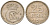 Дания 25 эре 1920 Кристиан X (1912-1947) KM 815a медно-никель 4621-1024