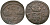 Швеция 1/4 эре 1635 Кристина (1632-1654) KM 152 медь 4171-1221