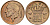 Бельгия 50 сантимов 1975 Belgie, Бодуэн I (1951-1993) KM 149.1 бронза 4528-949