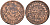 Британская Малайя, Пенанг 1 цент 1828 Madras mint, Британская колония KM 15 (14) медь 4590-636