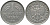 ФРГ 1 МАРКА 1962 F KM 110, J. 385 медно-никель 113-214