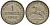 ГАННОВЕР 1 ГРОШ 1863 В, ГЕОРГ V (1851-1866) KM 236 серебро UNC 413-6024