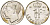 ЛЮКСЕМБУРГ 1 ФРАНК 1989 ЖАК (1964-2000) KM 63 никелированная сталь 105-811