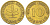 ФРГ 10 ПФЕННИГОВ 1950 J KM 108, J.383 сталь плакированная латунью 77-955
