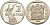ЮАР 2 ранд 1990 KM 139 медь плакированная никелем PROOF 11-172-41