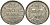 Германия 3 марки 1924 G, Веймарская Республика, цена по каталогу MT 400 евро J. 312, KM 43 серебро  UNC  00-803-53