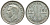 Австралия 3 пенса 1951 m, Георг VI (1937-1952), без букв KM 44 серебро 71-354