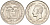 Эквадор 1 сукре 1988 Антонио Хосе Сукре KM 89 сталь плакированная никелем  UNC  4595-654