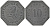 Бад-Тельц (Бавария) 10 пфеннигов 1917 Funck 541.3A, Men05 25048.3, Men18 31352.3 UNC цинк 4380-312