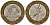 Франция 10 франков 1989 тип гений Бастилии KM 964.1, Le Franc 375.3 биметалл 4138-322
