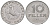 Венгрия 10 филлеров 1979 BP KM 572 алюминий 4623-319