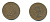 Великобритания 1/2 пенни 1958 Елизавета II (1952-2022) KM 896, Spink 4158 бронза 59-1112