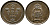Швеция 2 эре 1875 Оскар II (1872-1907) король Швеции и Норвегии KM 735 бронза 76-936