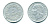 Франция 5 франков 1949 тип Лаврийе KM 888b.1, LE FRANC 339.17 алюминий 47-715