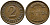 ГЕРМАНИЯ 2 РЕНТЕНПФЕННИГА 1924 E KM 31, J.307 бронза 4387-1134