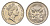 Австралия 5 центов 1993 Елизавета II (1952-2022), ехидна KM 80 медно-никель UNC 4154-137