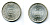ИНДИЯ провинция КАЧ 5 КОРИ 1936/1993 серебро 606-434