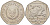 КИПР 50 ЦЕНТОВ 1991 ПОХИЩЕНИЕ ЕВРОПЫ KM 66 медно-никель 175-1142