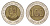 Эквадор 100 сукре 1997 70 лет Центробанку KM 101 биметалл UNC 4697-433