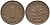 ФРГ 1 пфеннига 1950 J KM 105, J. 380 сталь плакированная медью 99-1253